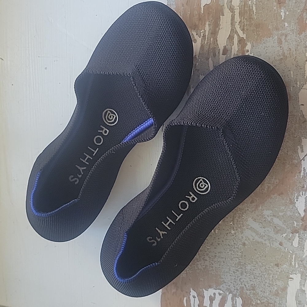 ROTHY'S Black Ballet Flats